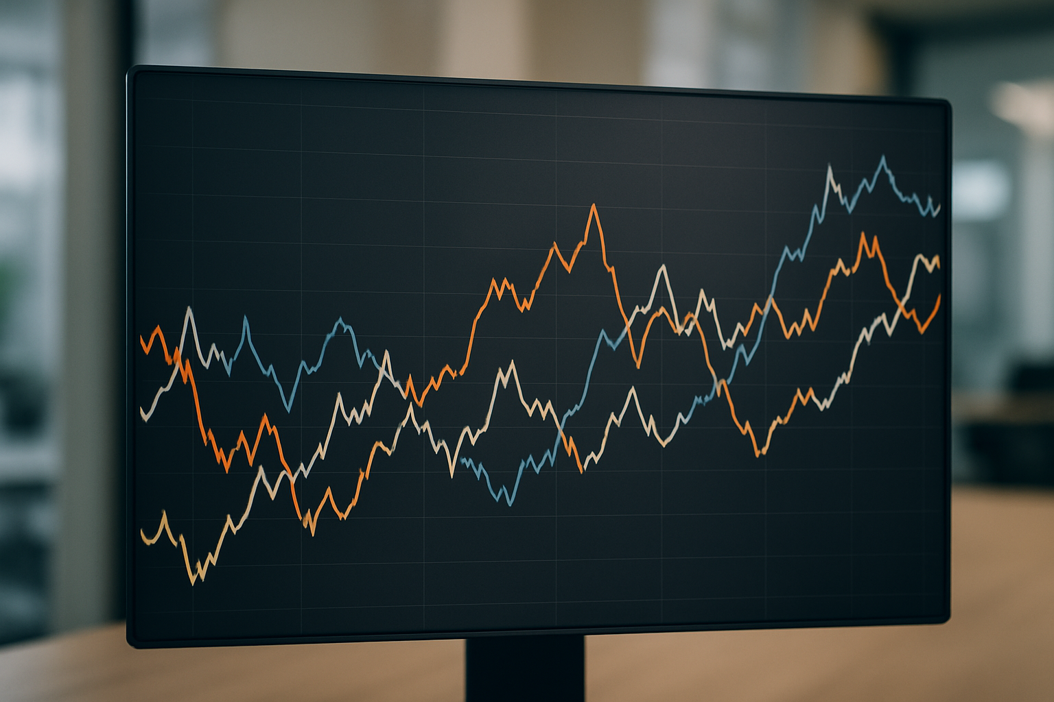 Andamento astratto dei tassi di cambio nel mercato forex nel 2026