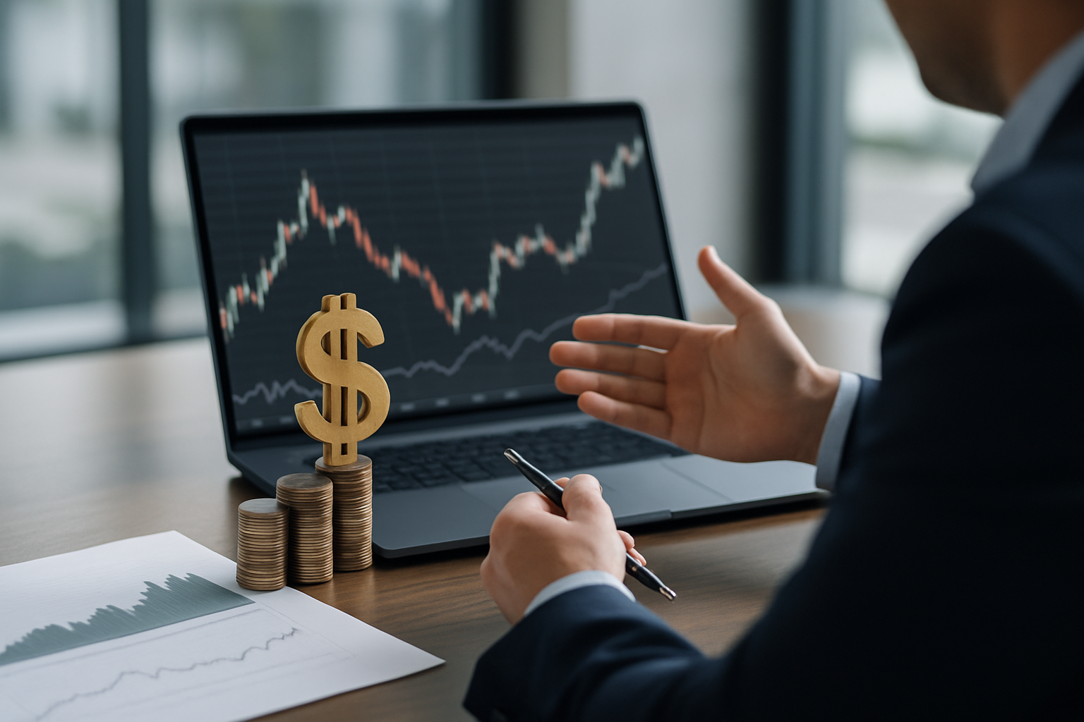 Segnali di distribuzione sul dollaro nei mercati Forex con volatilità e posizionamento in cambiamento