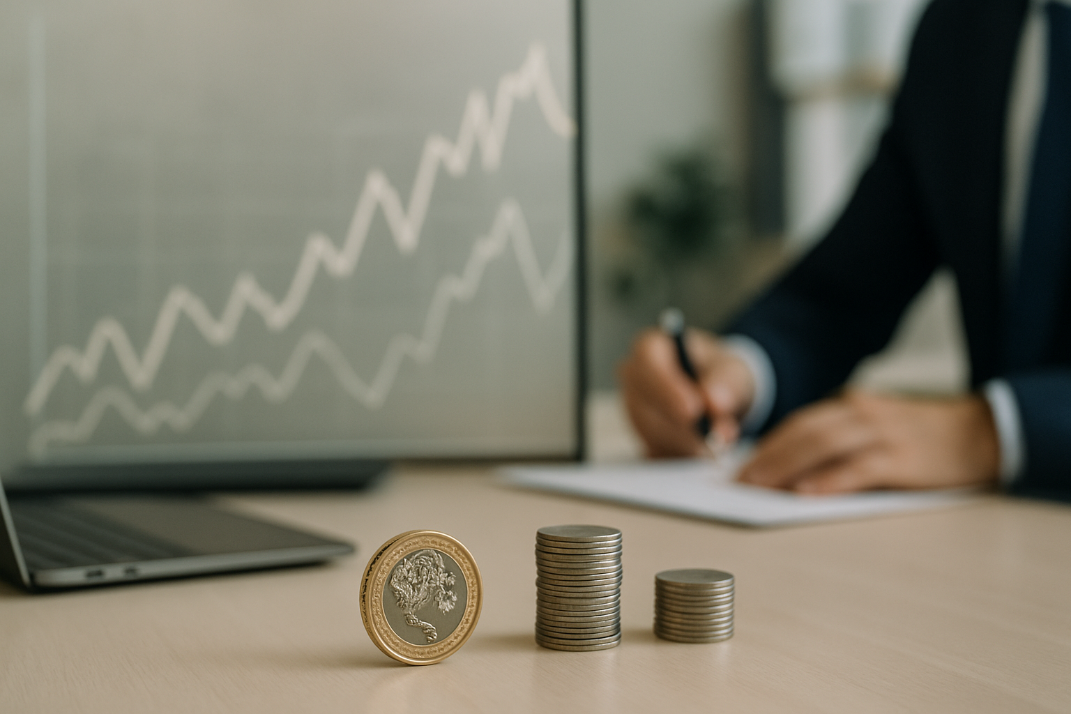 Andamento astratto del mercato valutario con focus sulla sterlina e sui flussi istituzionali